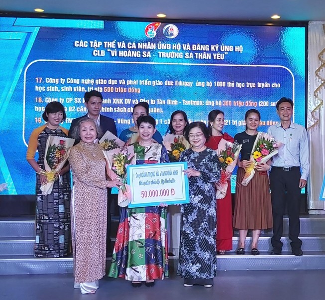 Hơn 2 tỷ quyên góp vào CLB “Vì Hoàng Sa - Trường Sa thân yêu“